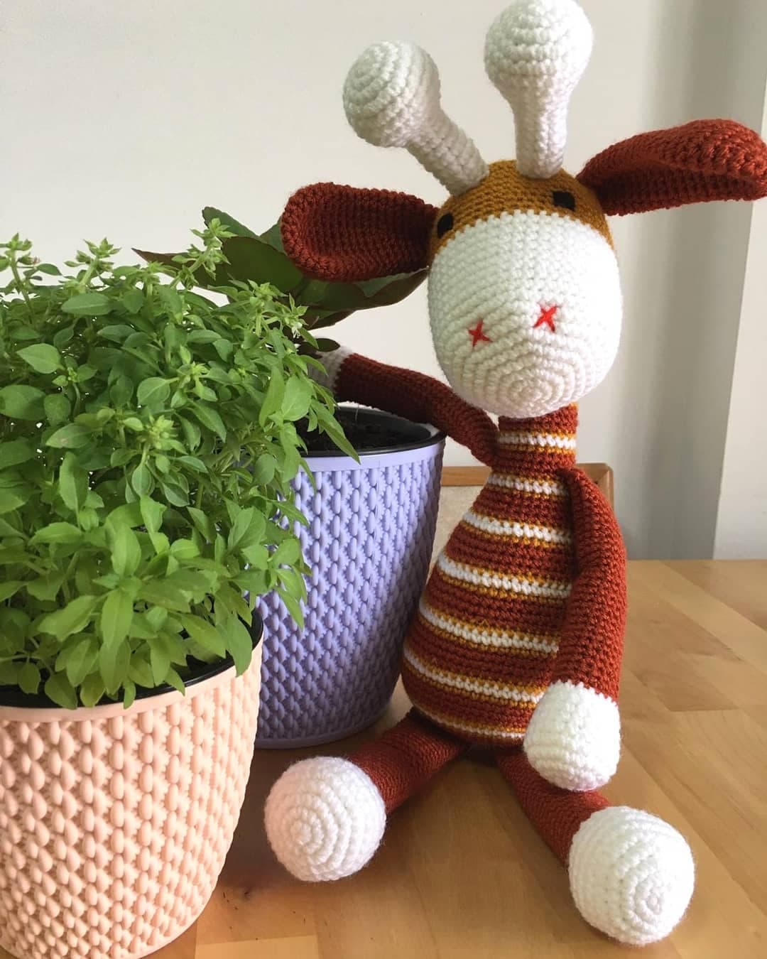 Çizgili Zürafa Amigurumi